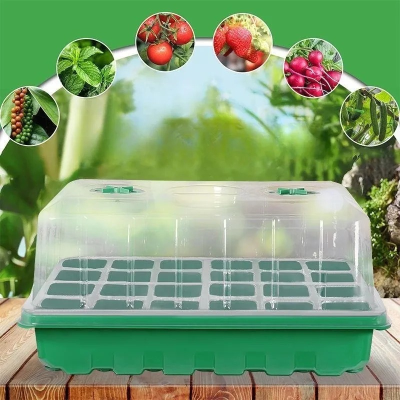 Humidity Dome Kit - 1/5-피스 묘목 트레이 키트 - 24셀