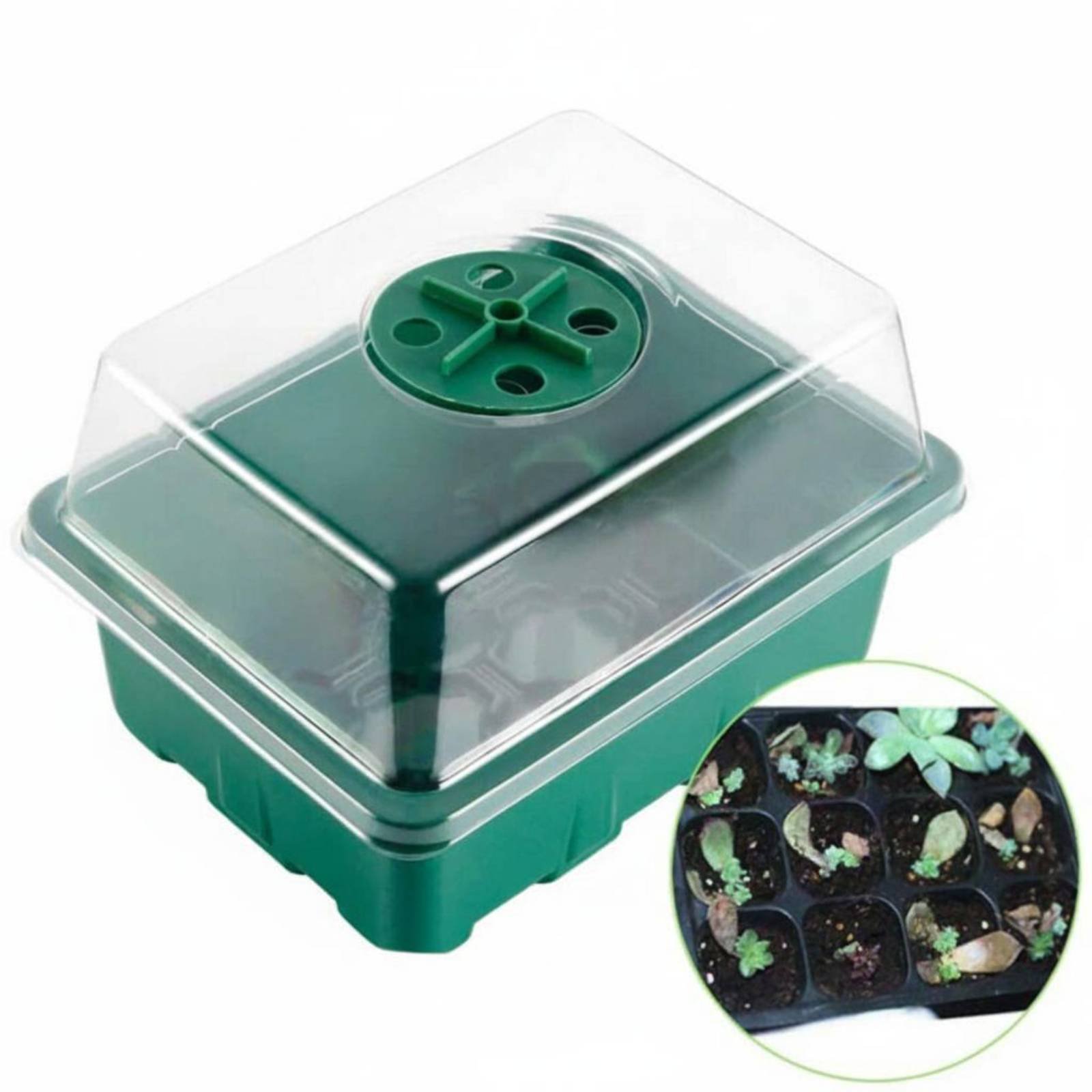 12칸 발아 트레이 내장 배수 시스템 12칸 발아 키트 - Humidity Dome Kit 리뷰 및 가격