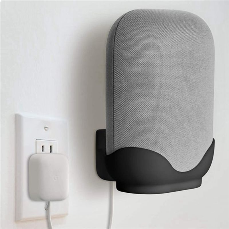 공간 절약형 스마트 스피커 견고한 블랙 벽 선반 홀더  - Google Speaker Nest Audio 리뷰 및 가격
