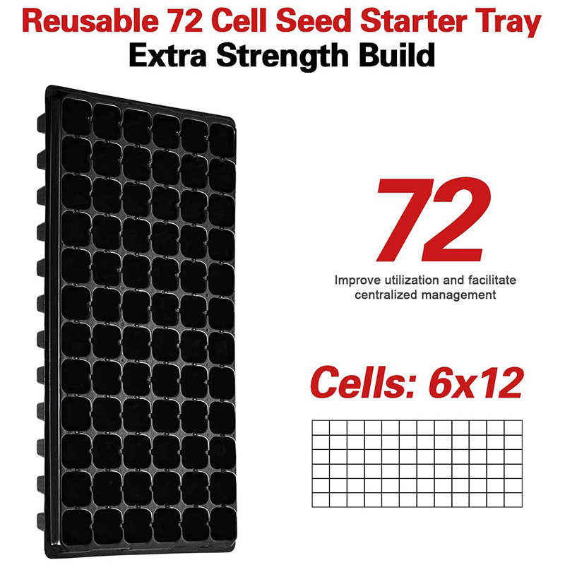 Starter10 팩 종자 트레이, 배수 구멍이 있는  - Propagation Tray 72 리뷰 및 가격